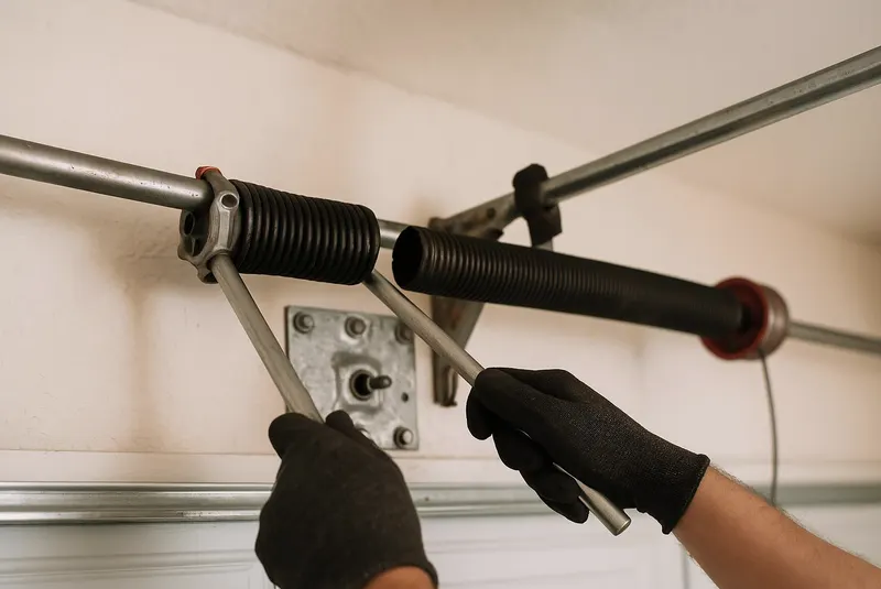 Off Track Door Repair in Venus